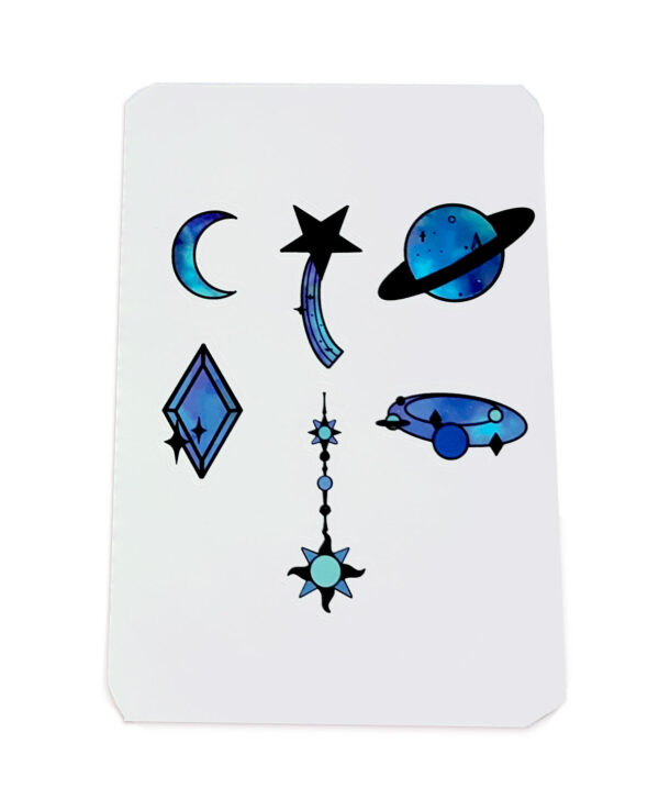 Stickers Astres Stellaire Bleu